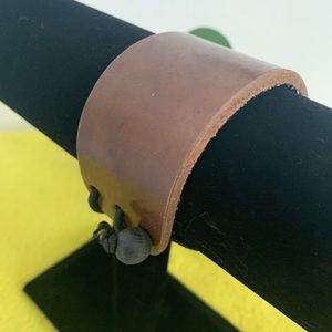 Brown band bracelet